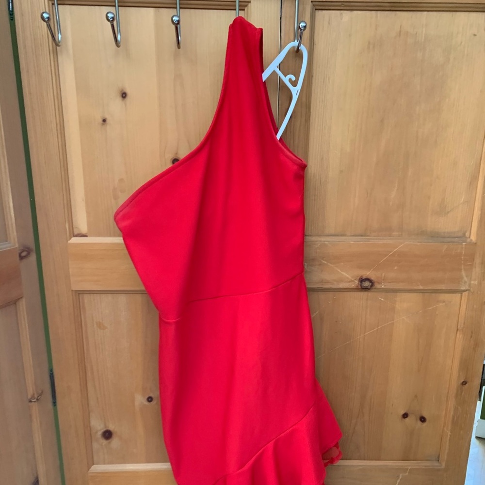 Red dress